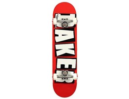 Baker Skateboard Factory Assembled Complete Logo Red White 8.0