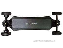ECOMOBL ET All Terrain Electric Skateboards 30-35MPH Maximum Speed 2000 W Gear Motor 15-22 Miles rang