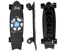 Electric Skateboard Electric Longboard with Remote Control Electric Skateboard ,450W Hub-Motor,18.6 MPH Top Speed,7.6 Miles Range,3 Speeds Adjustment