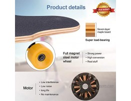 Hicient Electric Skateboard for Adults with Wireless Remote Skateboard Electric Longboard for Youths