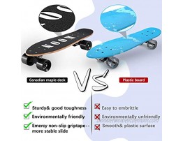KO-ON Skateboard Complete Skateboards 22 Inch Mini Cruiser Skateboards for Beginners Kids Boys and Girls