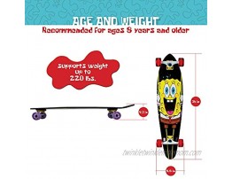 Kryptonics Spongebob 36 Longboard Complete Skateboard