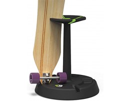 Parking Block Rotary Turntable 4-Up Skateboard Stand Display 4 Skateboards