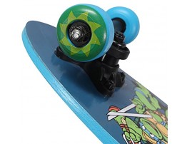 PlayWheels Teenage Mutant Ninja Turtles 21 Wood Cruiser Skateboard Ninja Power