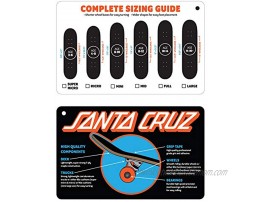 Santa Cruz Skateboard Complete Mandala Hand Yellow Blue Red 8.25 x 31.5