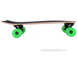 SKOCHO 26in Mini-Short Longboards Cruiser-Complete Skateboards- Freestyle Wide Skateboard with Big Wheels|Candian Maple Deck