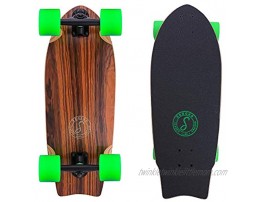 SKOCHO 26in Mini-Short Longboards Cruiser-Complete Skateboards- Freestyle Wide Skateboard with Big Wheels|Candian Maple Deck