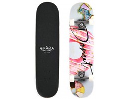 X Free Skateboards 31 Inches Complete Skateboards for Beginners