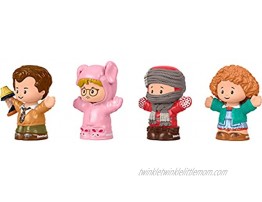 Fisher-Price Little People Collector A Christmas Story Special Edition Figure Set with 4 Characters from The Classic Holiday Movie