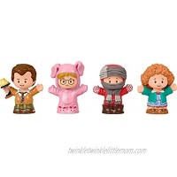 Fisher-Price Little People Collector A Christmas Story Special Edition Figure Set with 4 Characters from The Classic Holiday Movie