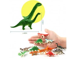 78 Pack Mini Dinosaur Figure Toys Plastic Dinosaur Toy Set for Kids Toddler Birthday Christmas Easter Valentines Day Gifts Including T-rex Stegosaurus Monoclonius etc