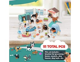 Constructive Playthings Dog Academy 51 pc. Playset