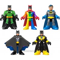 Fisher-Price Imaginext DC Super Friends Batman 80th Anniversary Collection Figure 5-Pack  Exclusive