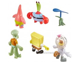 Fisher-Price Imaginext SpongeBob Figure 6 Pack for Kids 3 Years+ [ Exclusive]