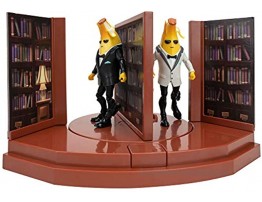 Fortnite Agent’s Room Agent Peely Includes 2 4-inch Articulated Agent Peely Figures Playset with Secret Passageway Legendary Accessories Weapons Accessory Storage.