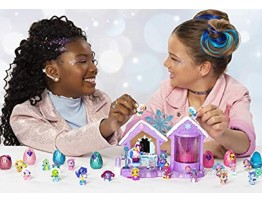 Hatchimals CollEGGtibles Glitter Salon Playset with 2 Exclusive Hatchimals Girl Toys Girls Gifts for Ages 5 and up