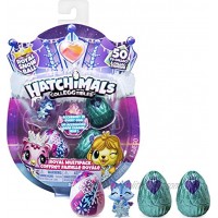 Hatchimals CollEGGtibles Royal Multipack with 4 Hatchimals and Accessories for Kids Aged 5 and up Styles May Vary