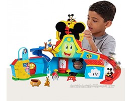 Just Play Disney Junior Mickey Mouse Funny The Funhouse 13 Piece Lights and Sounds Playset Includes Mickey Mouse Donald Duck and Bonus Pluto Figure Exclusive