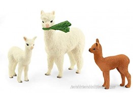 Schleich Wild Life Alpaca Set Educational Toy Best for Kids Ages 3-8