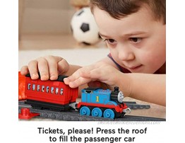 Thomas & Friends Knapford Station Train Set track with 2 in 1 playset and storage case for preschoolers 3 and older