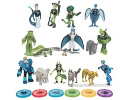 Wild Kratts Toys 22 Piece Collector Action Figure Set Figures and Discs