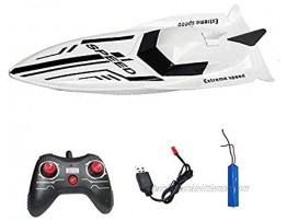 Cross Border New Remote Control Boat Simulation Mini Speedboat Water Swimming Summer Toy Four Channel Electric Boat Model
