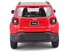 Maisto 1: 24 2017 Jeep Renegade Colors May Vary