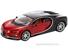 Maisto 1:24 Assembly Line Bugatti Chiron Red Black