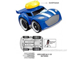 Olidik 2021 New Toy Car Baby Toys Boy Stoy Trucks Toys with Light and Sound ,Suitable for Events Such as Halloween and Christmas Blue