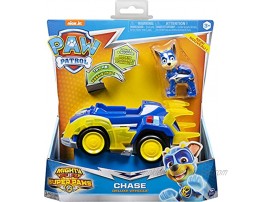 Paw Patrol Mighty Pups Super Paws Chase’s Deluxe Vehicle with Lights and Sounds