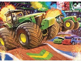 Ravensburger 12983 John Deere Big Wheels 100 PC Piece Puzzles for Kids Every Piece is Unique Pieces Fit Together Perfectly