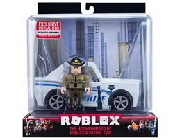Roblox Action Collection The Neighborhood of Robloxia Patrol Car Vehicle [Includes Exclusive Virtual Item]